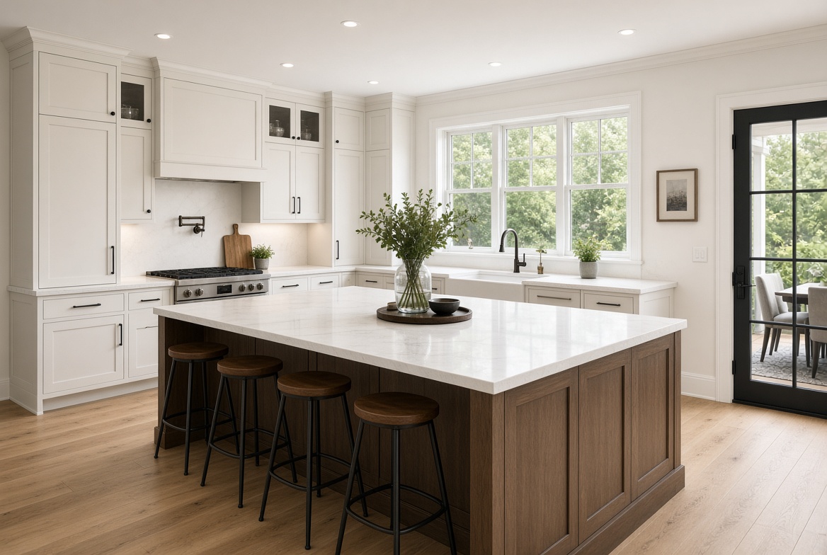 Finished kitchen